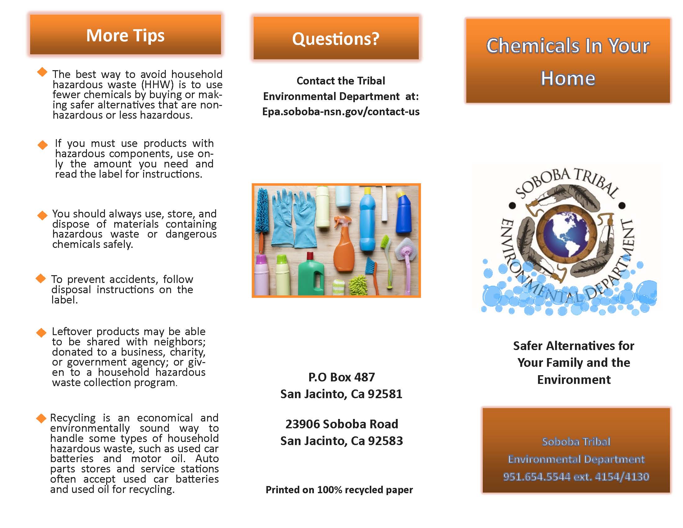 Chemicals In Your Home