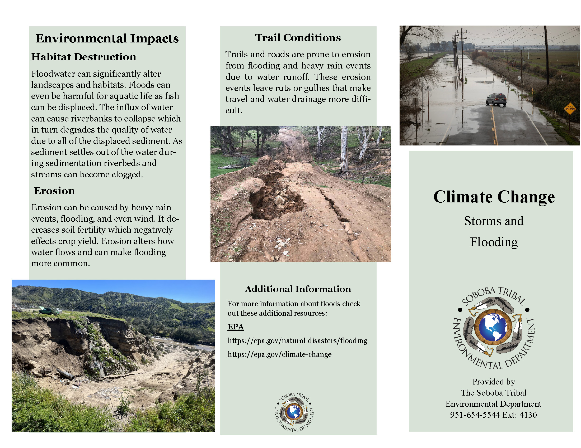 Climate Change - Storms and Flooding